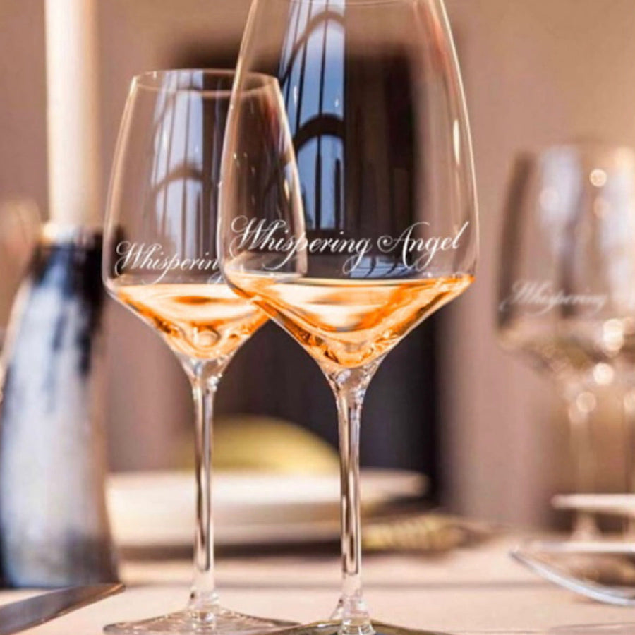 Whispering Angel Rose 2024 75cl with 2 Exclusive Whispering Angel Glasses