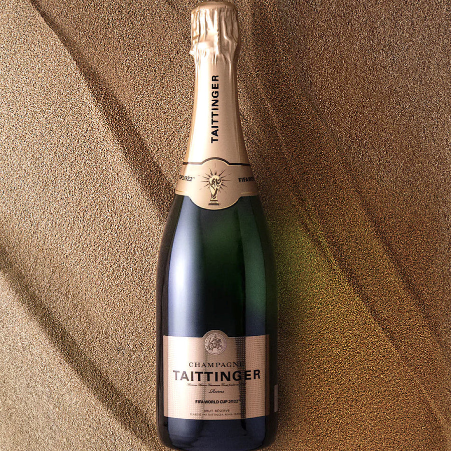 Taittinger Brut Reserve NV Champagne Ltd Ed Fifa 6 Bottles 75cl