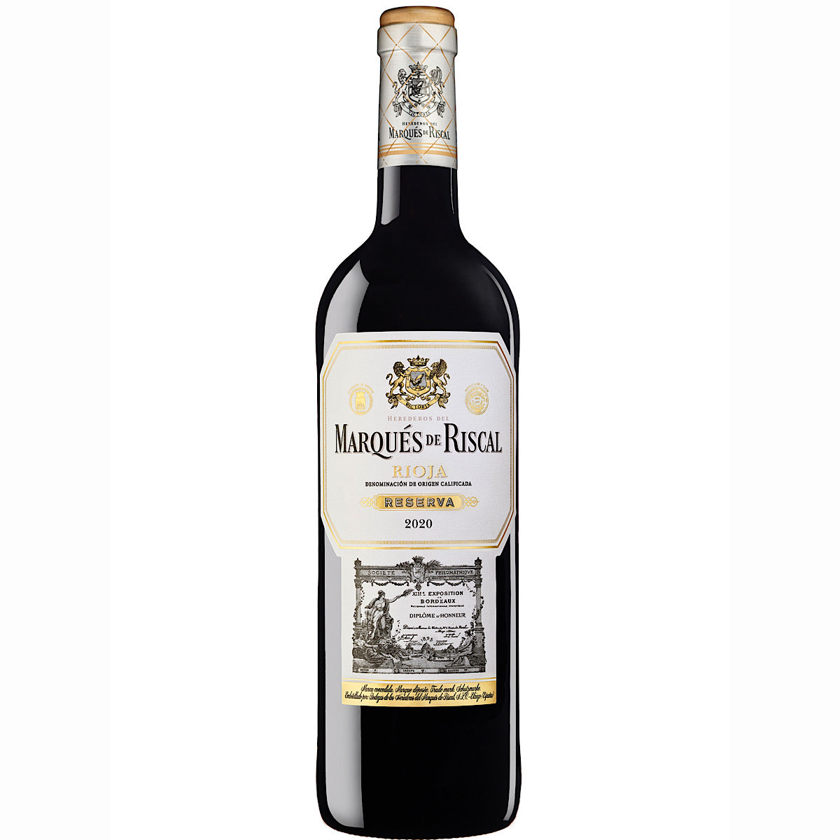 Marques de Riscal Reserva Rioja 2020 75cl - North & South Wines