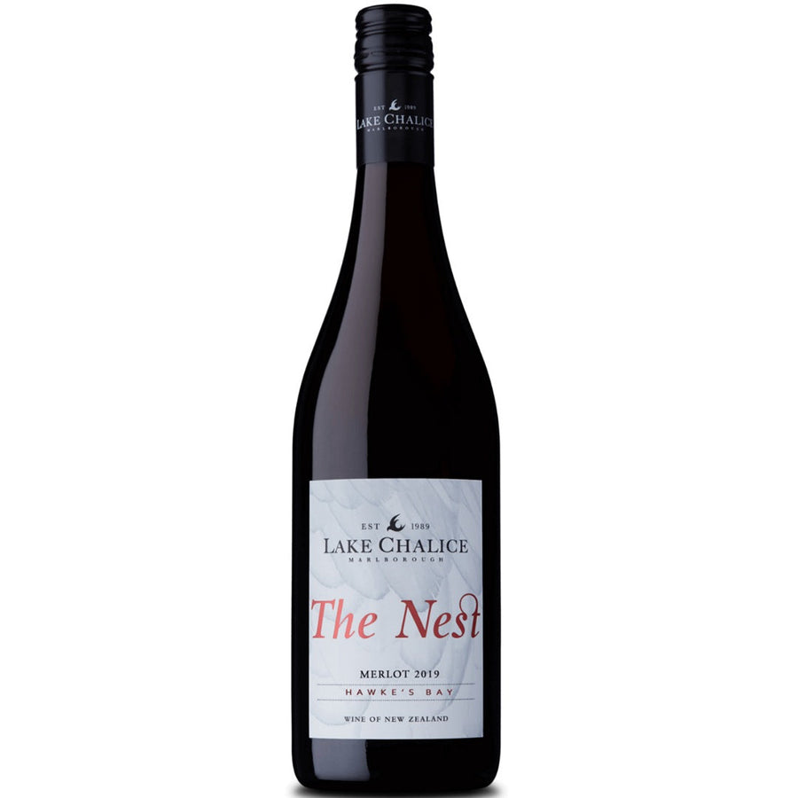 Merlot 'The Nest', Marlborough, Lake Chalice 6 Bottle Case 75cl