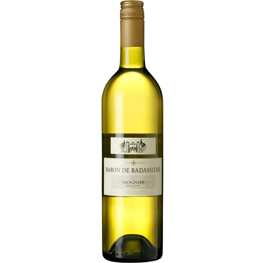 Baron de Badassière, Viognier IGP Côtes de Thau 6 Bottle Case 75cl