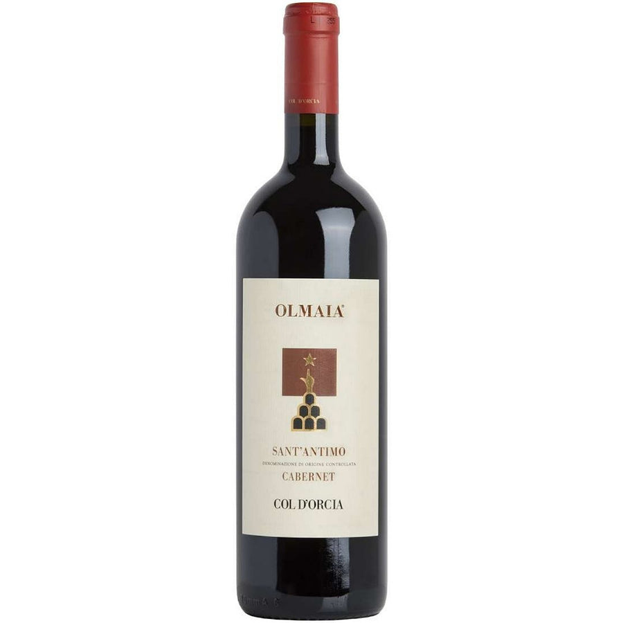 Olmaia Sant’Antimo Cabernet D.O.C. Col D'Orcia 6 Bottle Case 75cl