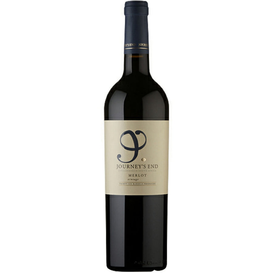 Journeys End Single Vineyard Merlot 6 Bottle Case 75cl
