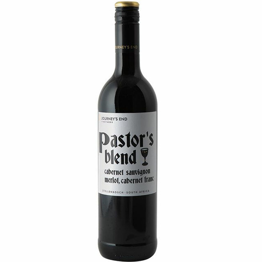 Journeys End The Pastors Blend Stellenbosch Cab Merlot 6 Bottle Case 75cl
