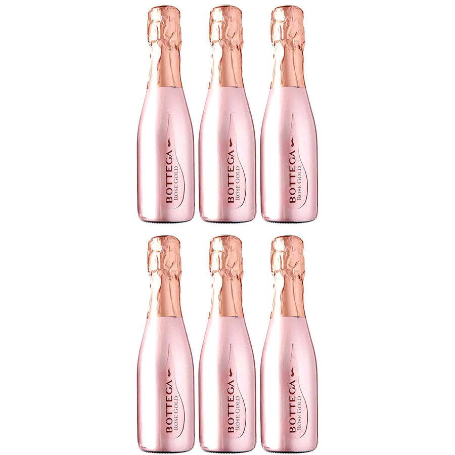 Bottega Gold Prosecco Rose mini 6 pack 20cl