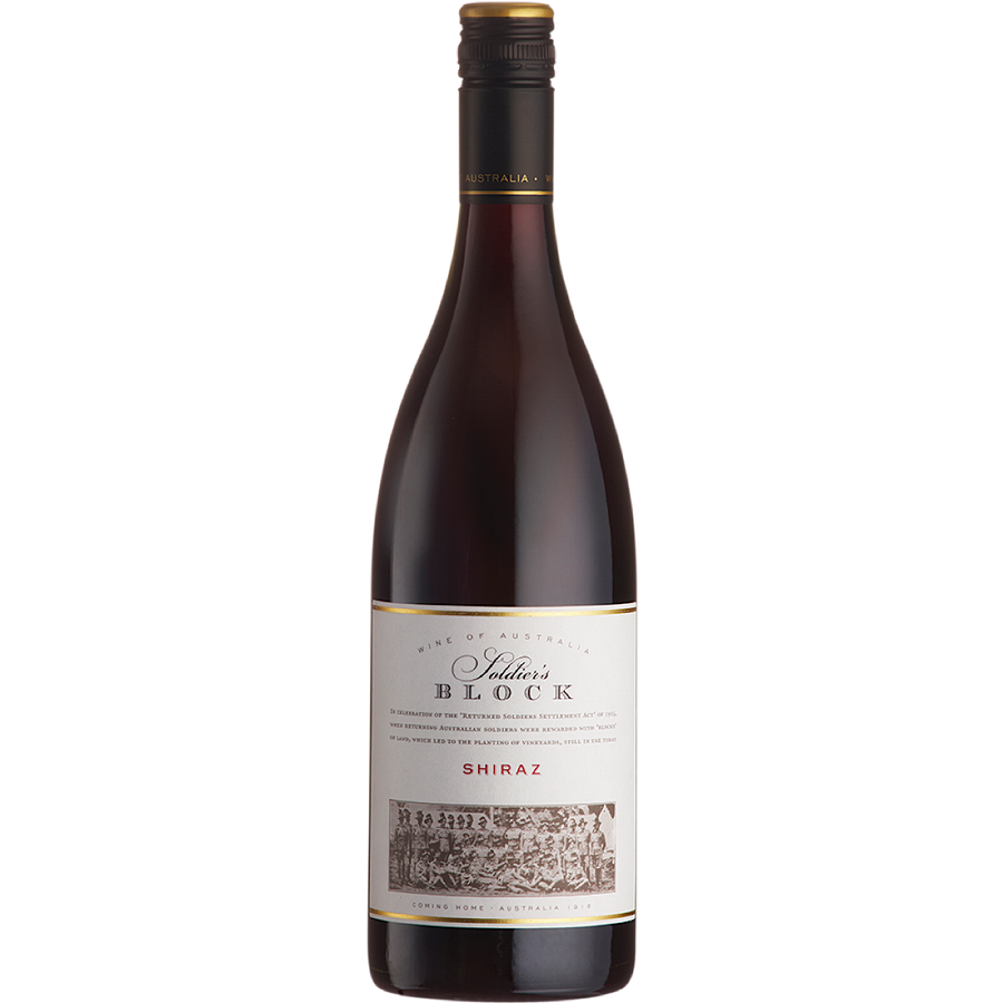 Soldier’s Block Shiraz, Victoria 6 Bottle Case 75cl