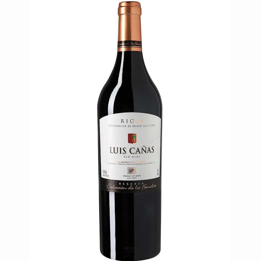 Luis Cañas Reserva Rioja Selección de la Familia Wooden 6 Bottle Wooden Case 75cl