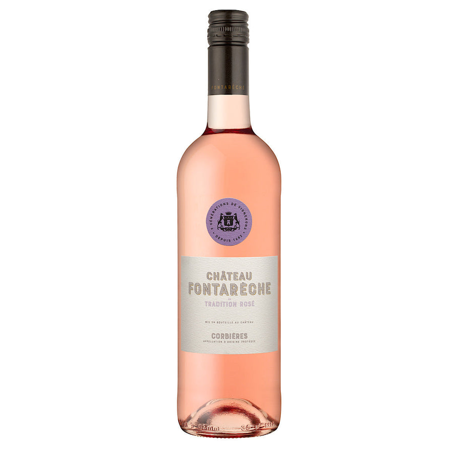 Château de Fontarèche, Tradition Rosé Corbières 6 Bottle Case 75cl