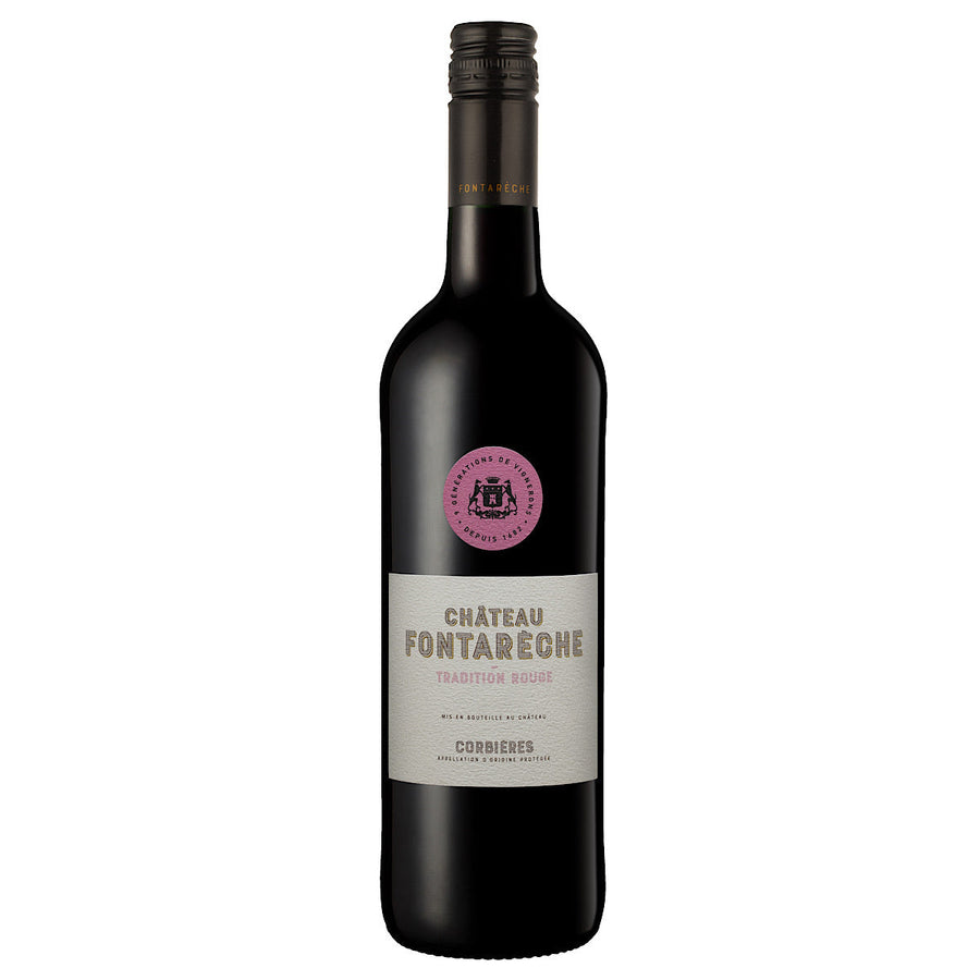 Château de Fontarèche Tradition Rouge Corbières 6 Bottle Case 75cl