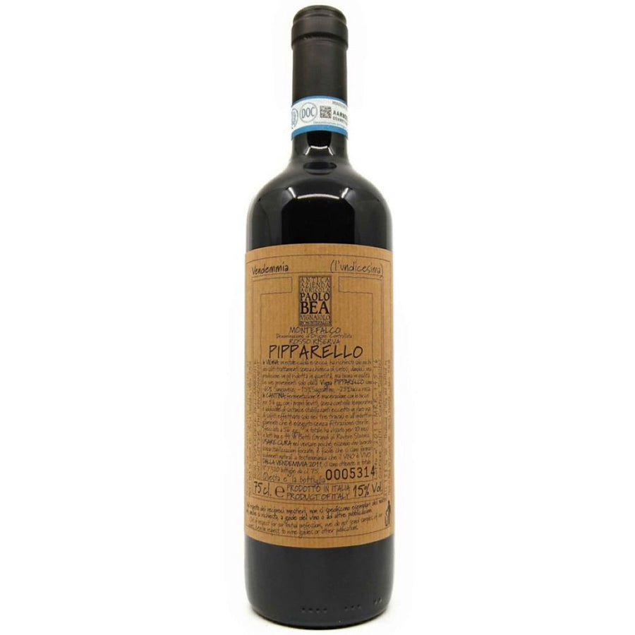 PAOLO BEA, MONTEFALCO DOC RISERVA PIPPARELLO, 6 Bottle Case 75cl