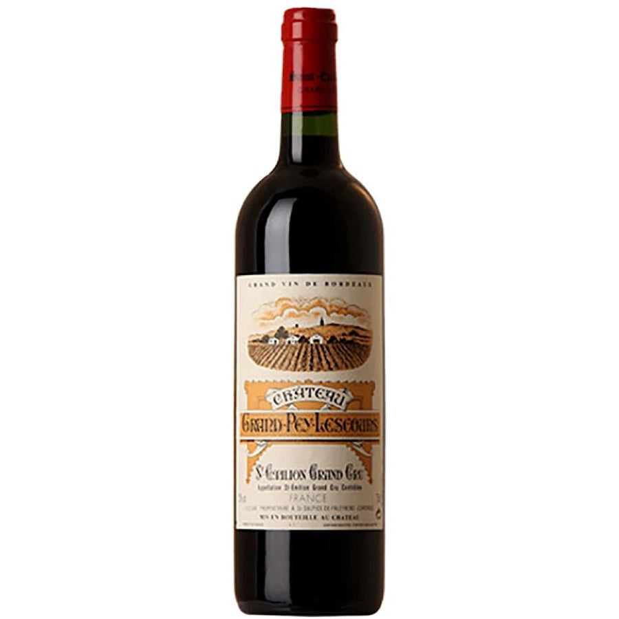 GRAND PEY LESCOURS, Saint Emillion Grand Cru, 6 Bottle Case, 75cl.