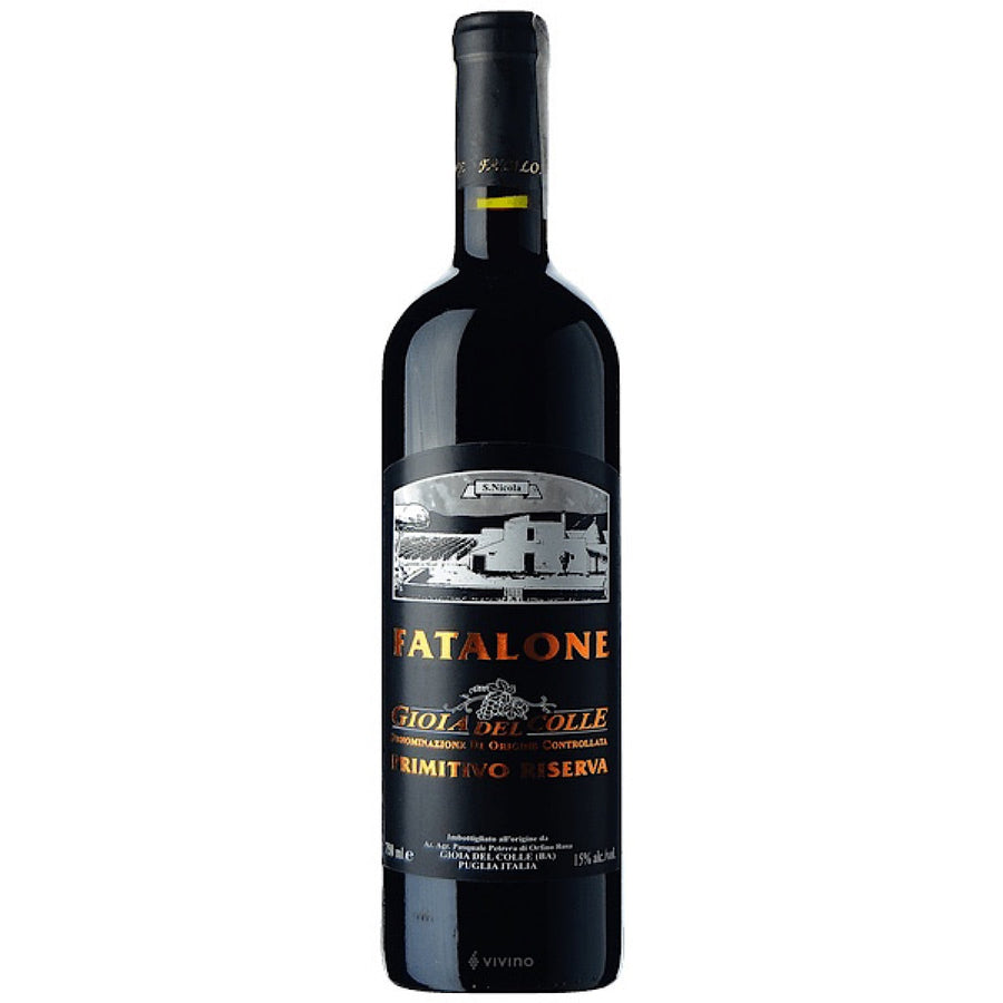 FATALONE, PRIMITIVO GIOIA DEL COLLE RISERVA, 6 Bottle Case 75cl