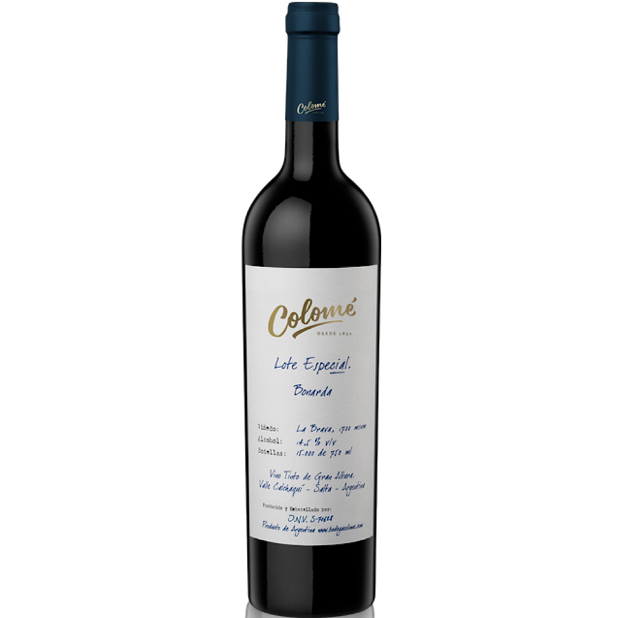 Bodega Colomé `Lote Especial` `Finca Colomé` Salta Bonarda 6 Bottle Case 75cl