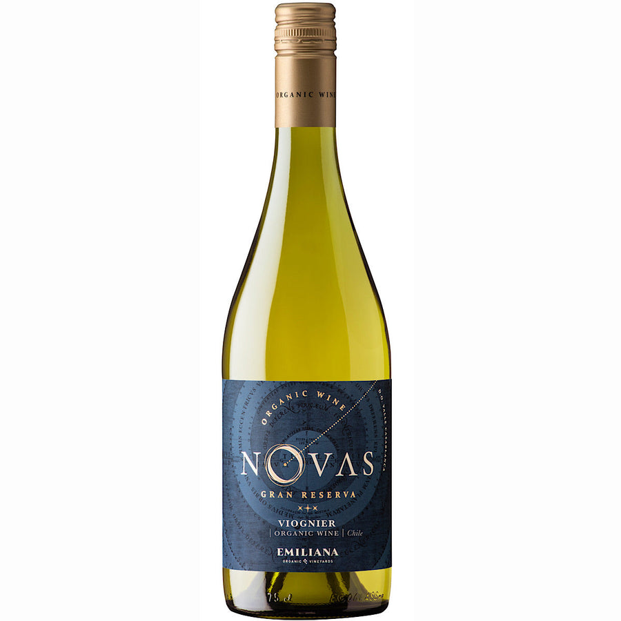 Novas Gran Reserva Viognier, Casablanca Valley 6 Bottle Case 75cl