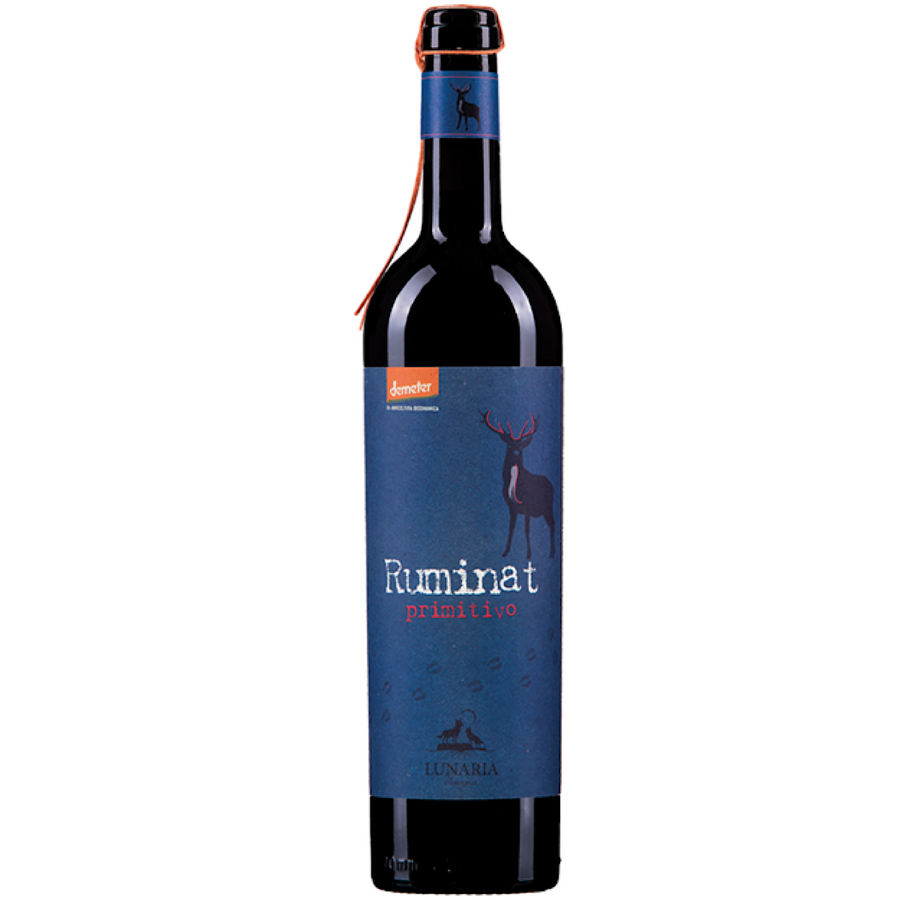 Ruminat Primitivo Lunaria Biodynamic 6 Bottle Case 75cl