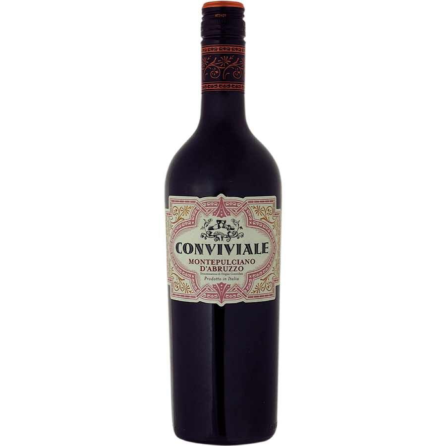 Conviviale Montepulciano d’Abruzzo 6 Bottle Case 75cl