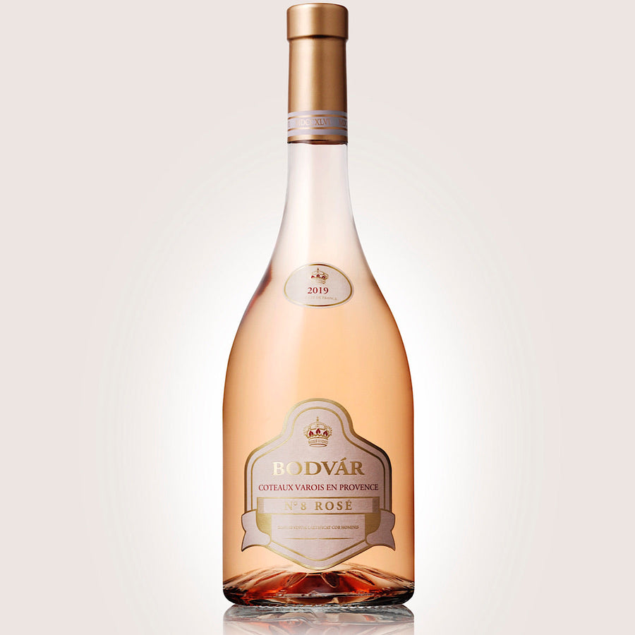 Bodvár N°8 Coteaux d'Aix Rosé 6 Bottle Case