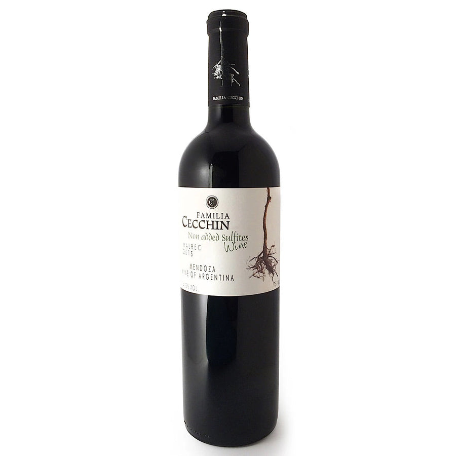 BODEGA CECCHIN, MALBEC SIN SULFITO ORGANIC, 6 Bottle Case 75cl