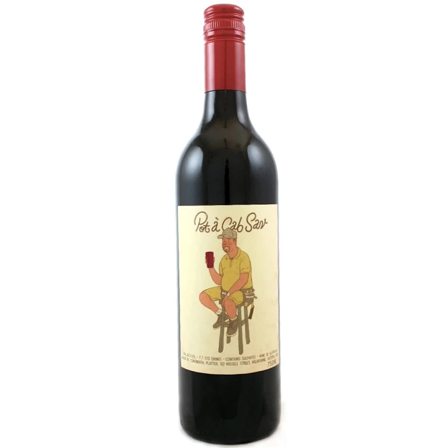 CONTINENTAL PLATTER, POT A CAB SAV, 6 Bottle Case 75cl
