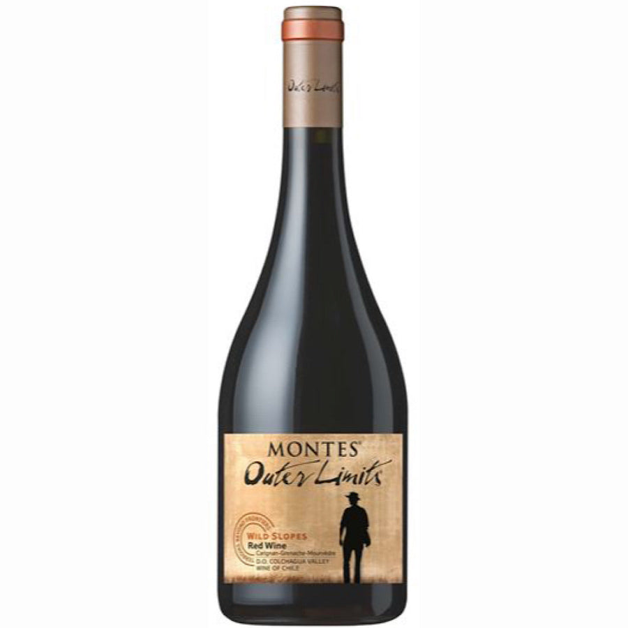 Outer Limits by Montes `Wild Slopes` Apalta Vineyard Carignan/Grenache/Mourvèdre 6 Bottle Case 75cl