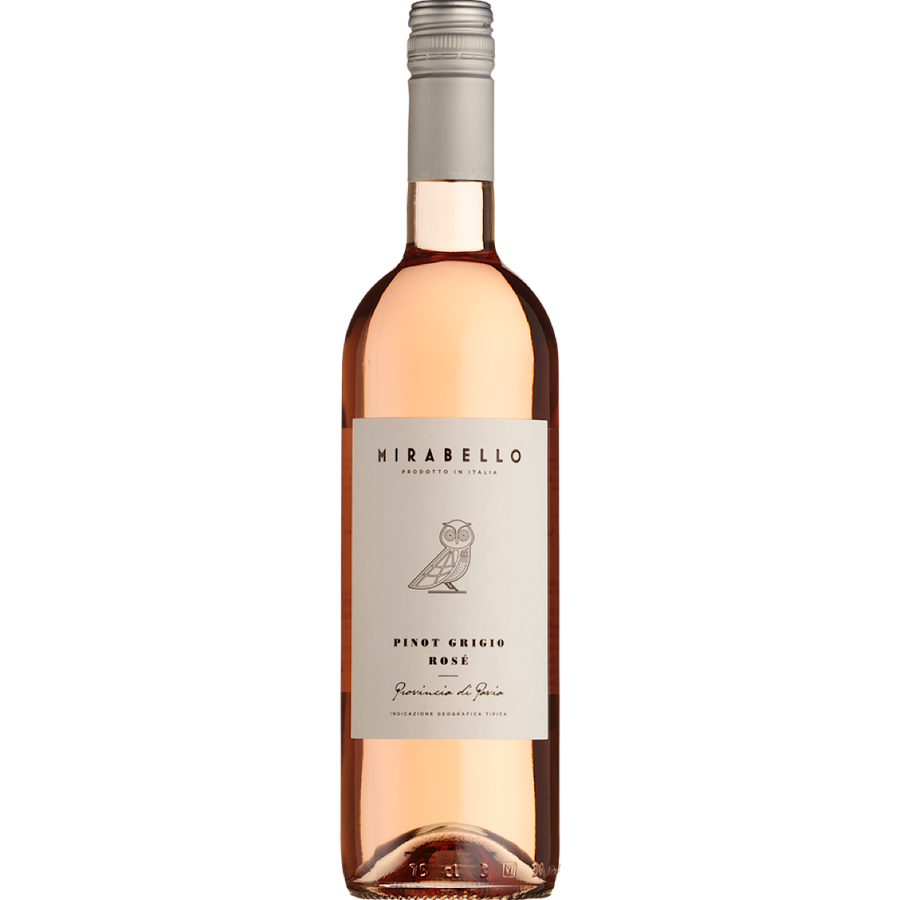 Mirabello Pinot Grigio Rosé, IGT Provincia di Pavia 6 Bottle Case 75cl