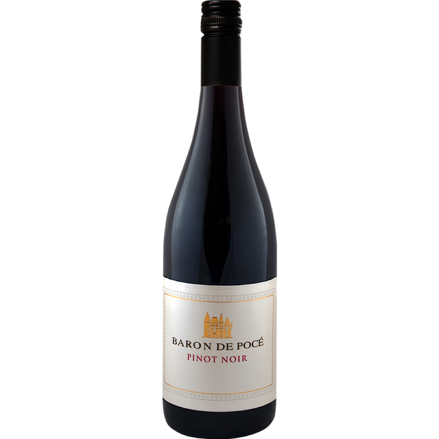 Baron de Pocé Pinot Noir, Vin de France 6 Bottle Case 75cl