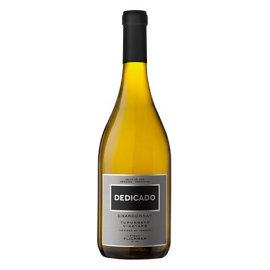 Finca Flichman Dedicado `Tupungato Vineyard` Uco Valley Chardonnay 6 Bottle Case 75cl