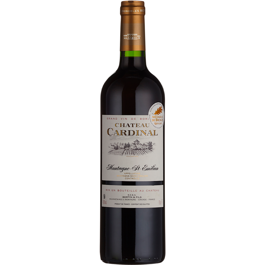 Château Cardinal, Montagne-Saint-Émilion 6 Bottle Case 75cl