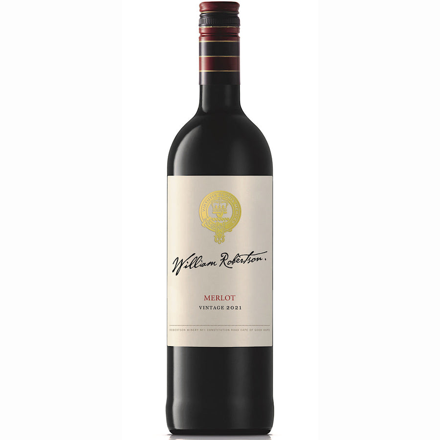 William Robertson Merlot 6 Bottle Case 75cl