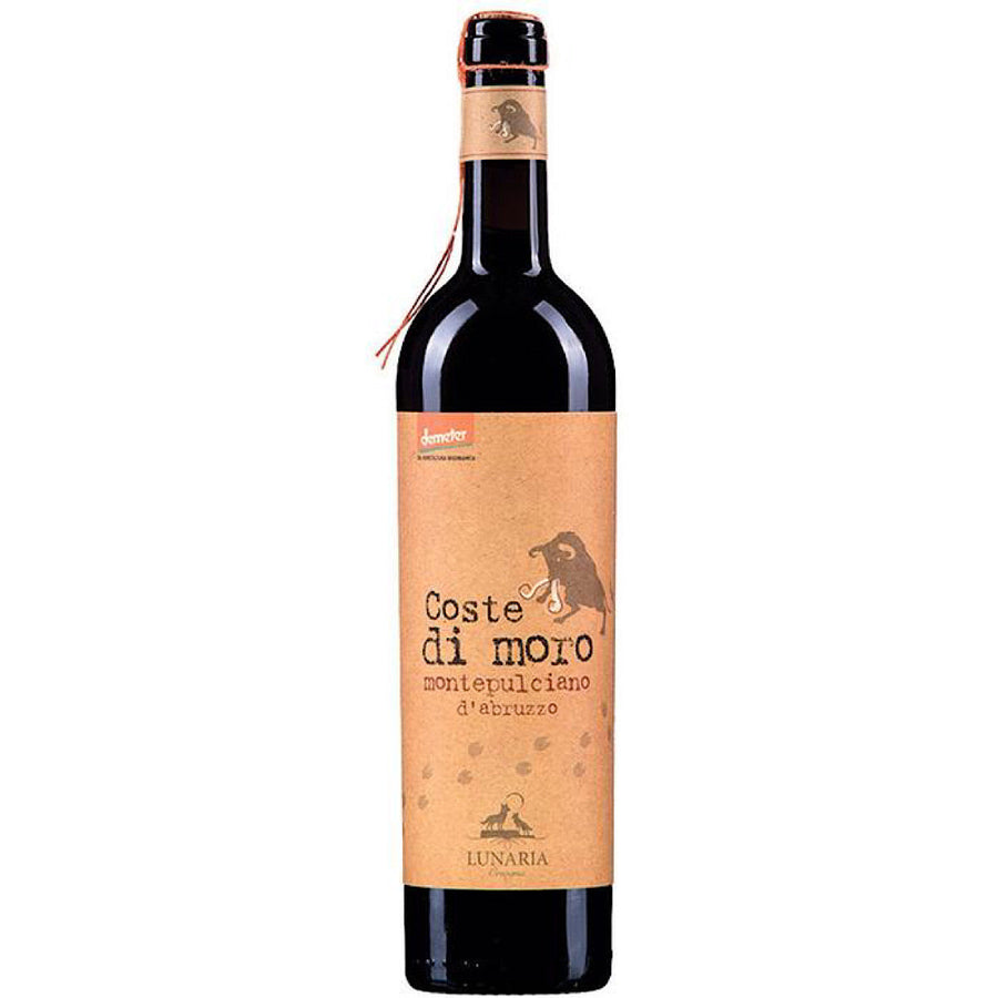 Coste Di Moro Montepulciano Lunaria Biodynamic 6 Bottle Case 75cl