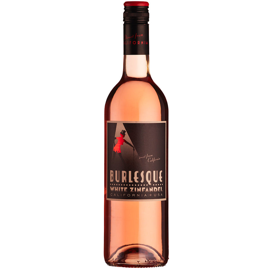 Burlesque White Zinfandel Rosé 6 Bottle Case 75cl