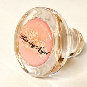 EXCLUSIVE  Official Whispering Angel Glass Bottle Stopper in Organza Gift Bag