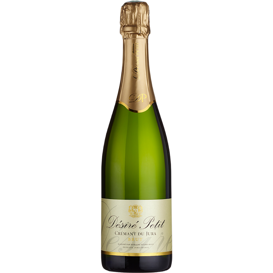 Domaine Désiré Petit, Crémant du Jura Brut 6 Bottle Case 75cl