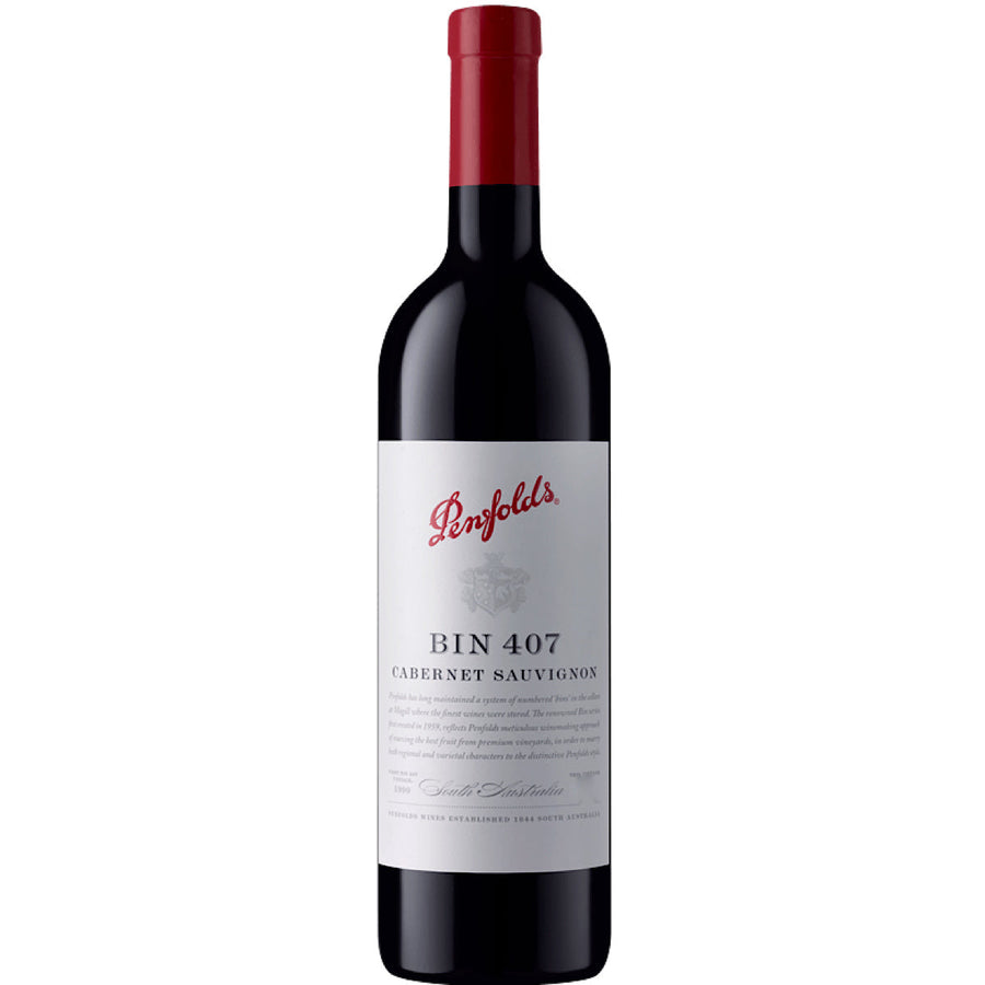 Penfolds Bin 407 Cabernet Sauvignon 6 Bottle Case 75cl