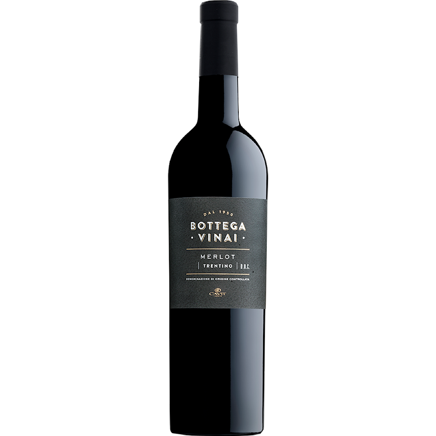 Bottega Vinai Trentino Merlot 6 Bottle Case 75cl