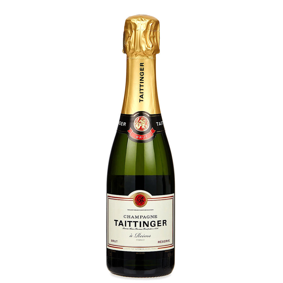 Taittinger Brut Reserve NV Champagne 12 Half Bottle Case 37.5cl