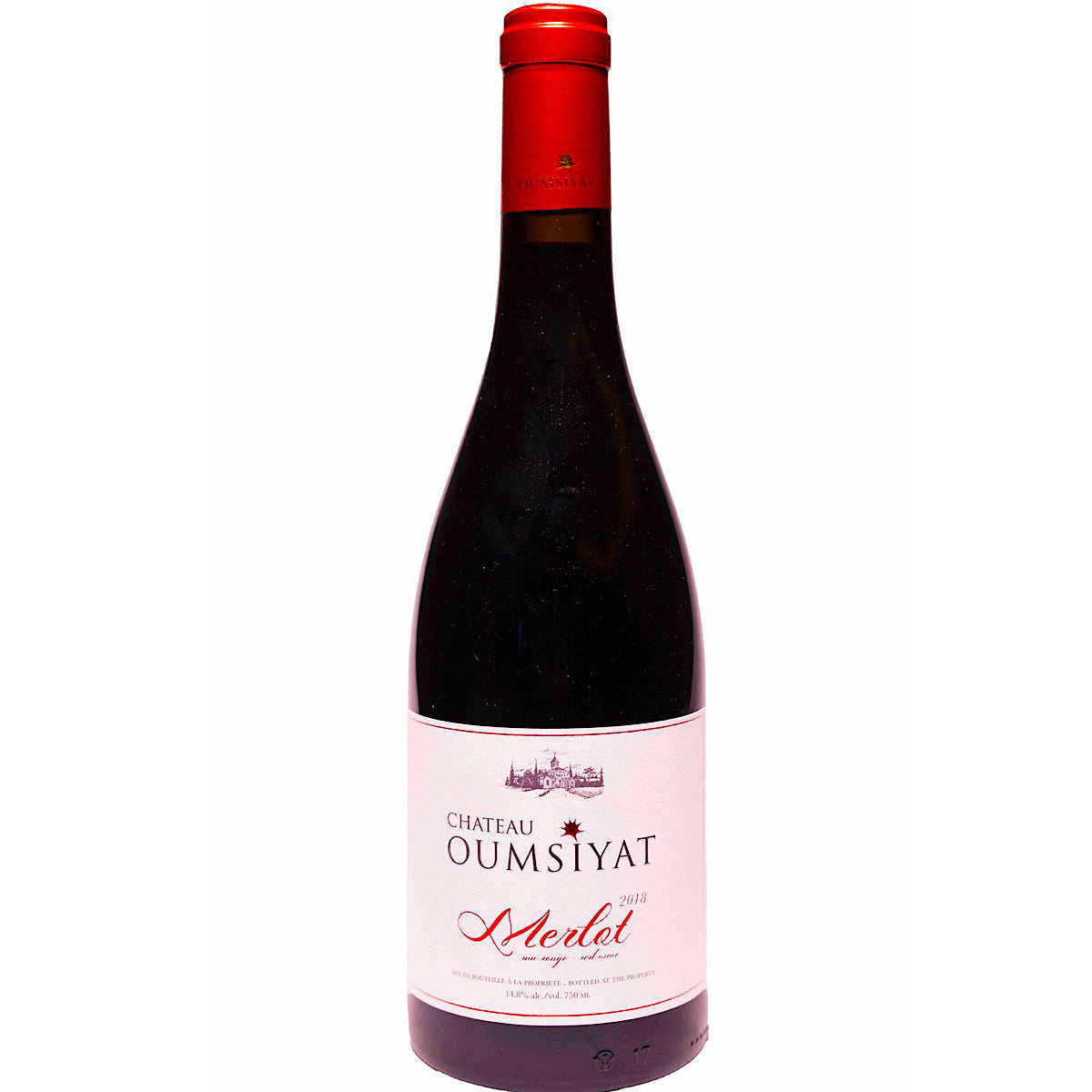 Château Oumsiyat, Mount Lebanon, Merlot 6 Bottle Case 75cl
