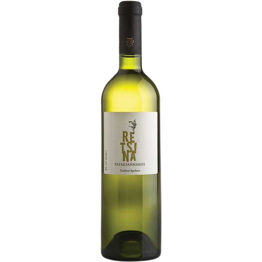Papagiannakos Retsina 12 Bottle Case 50cl